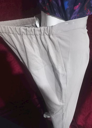 Gri Hamile Pantolon - Görsel 3