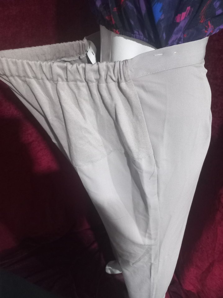 Gri Hamile Pantolon - Görsel 3