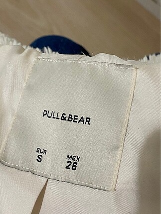 s Beden ten rengi Renk pull and bear tuylu mont