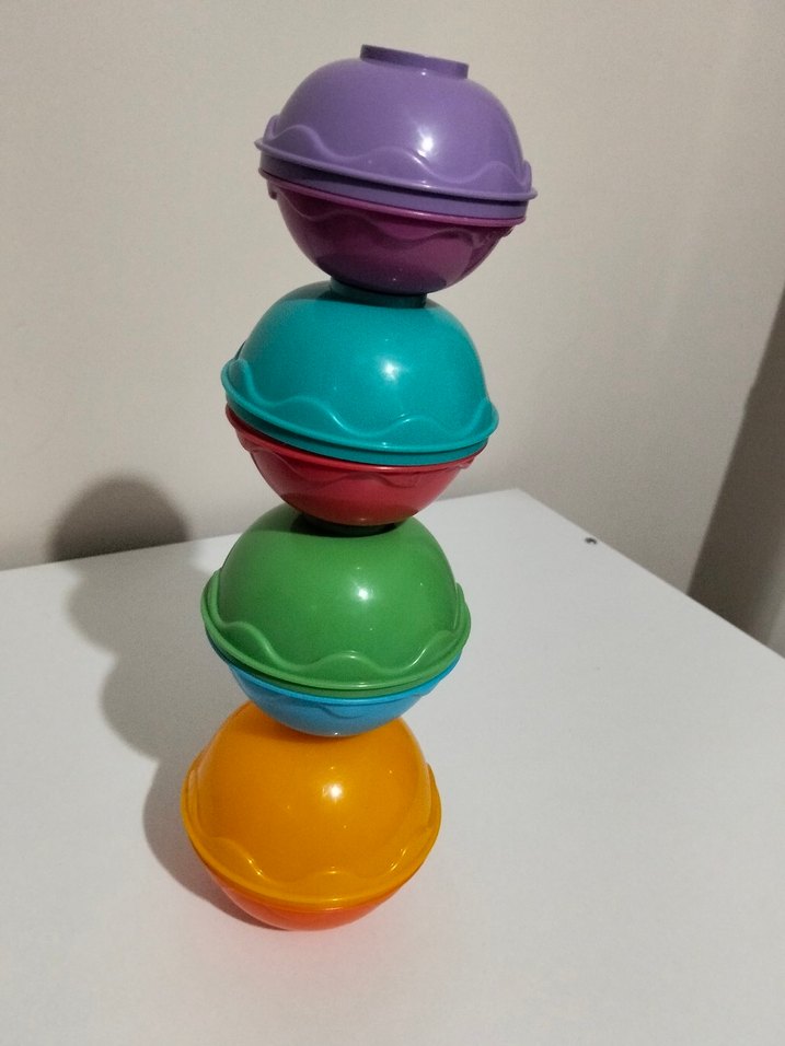 Renkli Plastik Oyun Topları - Görsel 5