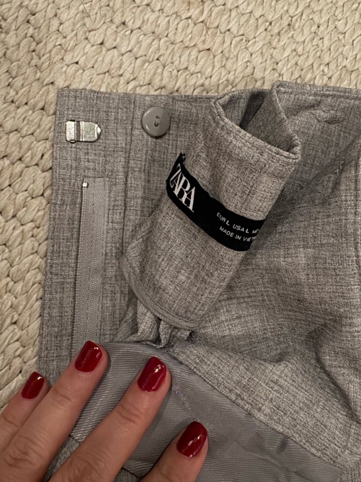 ZARA KEMERLİ PANTOLON - Görsel 2