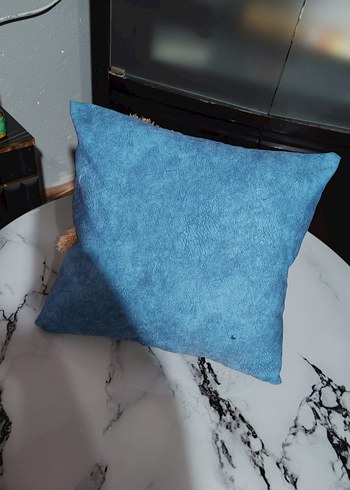 Bohem Tarzda Mavi Yastık Kılıfı - Görsel 2