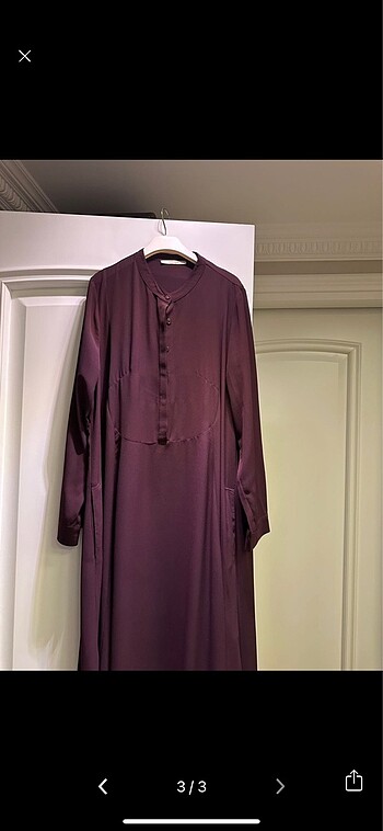 Bordo elbise