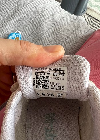 Beyaz Erkek Çocuk Spor Ayakkabı Velcro - Görsel 4