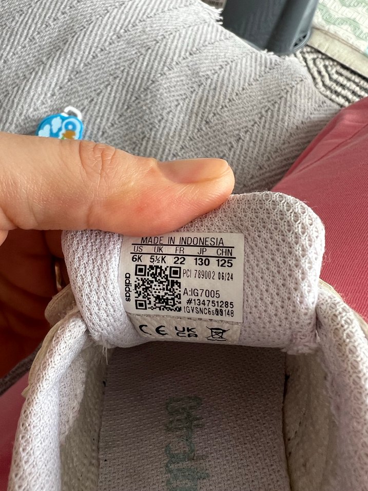 Beyaz Erkek Çocuk Spor Ayakkabı Velcro - Görsel 4