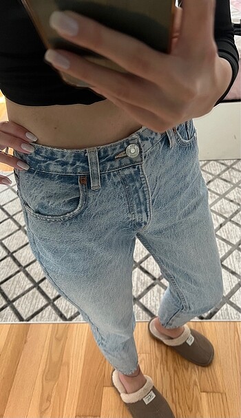 ZARA Orijinal Açık mavi jean