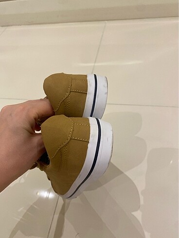 42 Beden camel Renk Pullandbear sıfır spor ayakkabısı