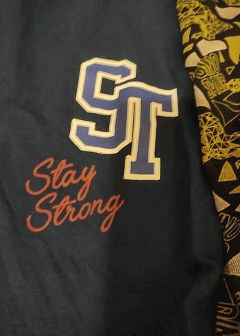 Erkek Mavi Rahat Uzun Kollu Pijama Takımı - Görsel 3