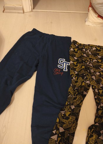 Erkek Mavi Rahat Uzun Kollu Pijama Takımı - Görsel 4