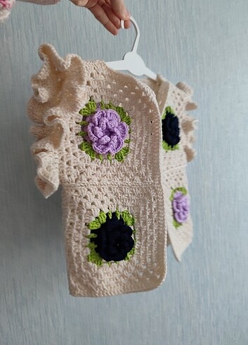 örgü yelek - Görsel 2