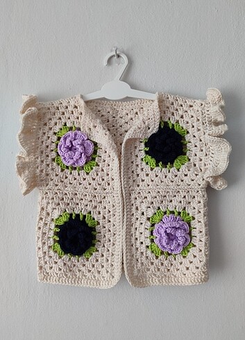 örgü yelek - Görsel 4