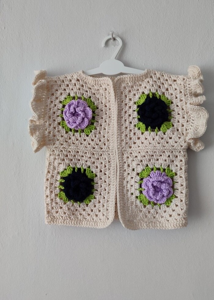 örgü yelek - Görsel 3