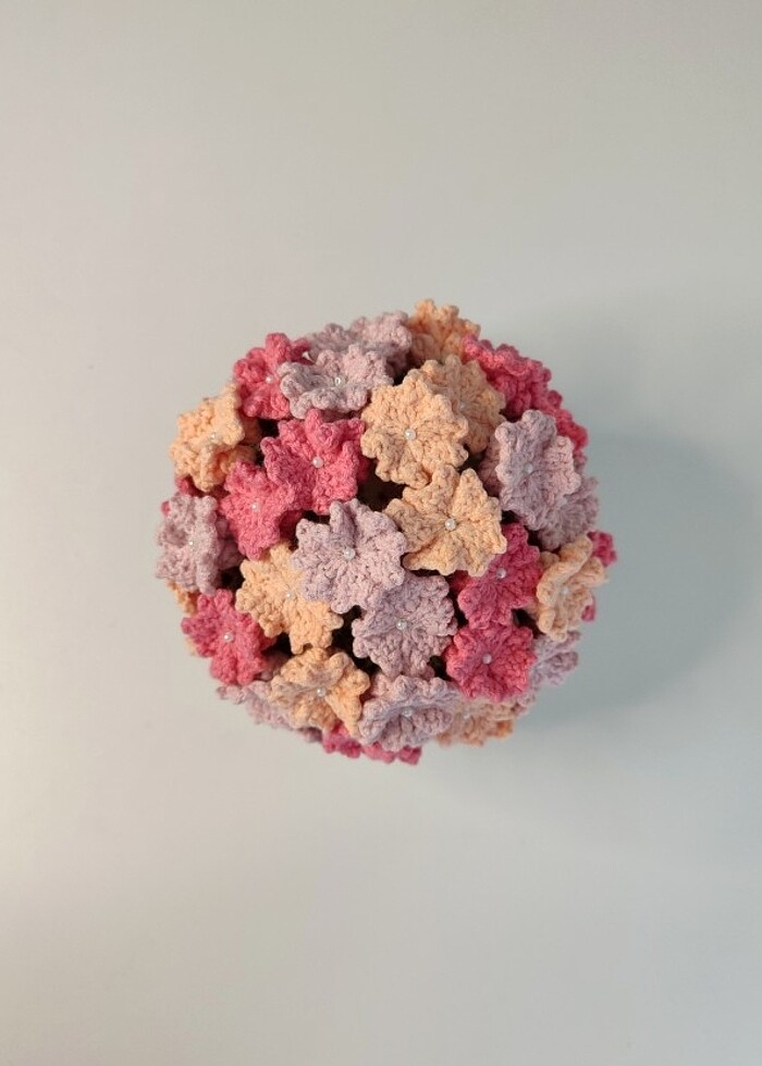 örgü bardak altlığı - Görsel 3