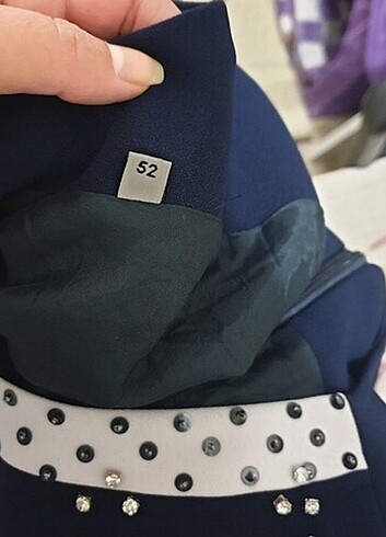 52 Beden 52 neden elbise sayılı giyildi hata kusur defosu yok lacivert kr