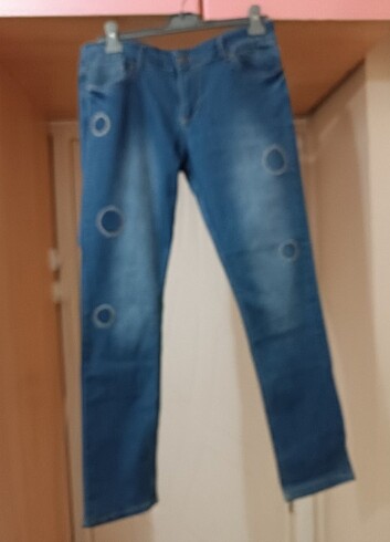 #LİĞRALI #ETİKETLİ #KOT #PANTOLON #34 #L BEDEN ÖLÇÜLERİ RESİMDE