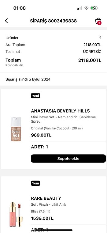Anastasia Beverly Hills Makyaj sabitleme spreyi
