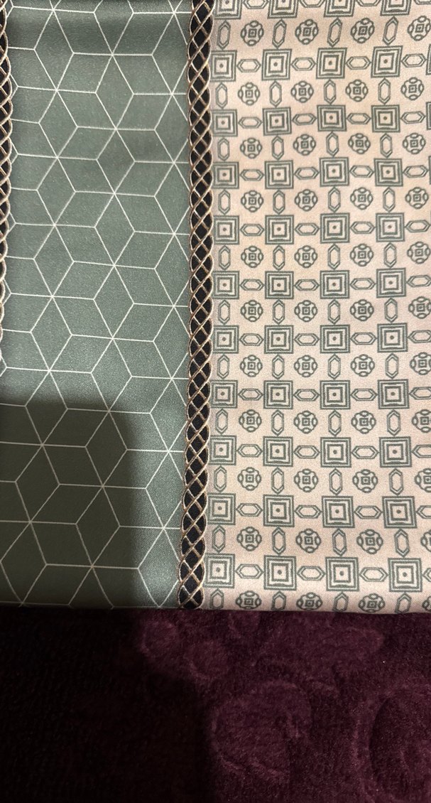 Gri Zincir Detaylı Kadın eşarp - Görsel 5