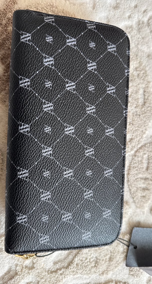 Kadın Siyah Deri Fermuarlı Clutch Cüzdan - Görsel 3