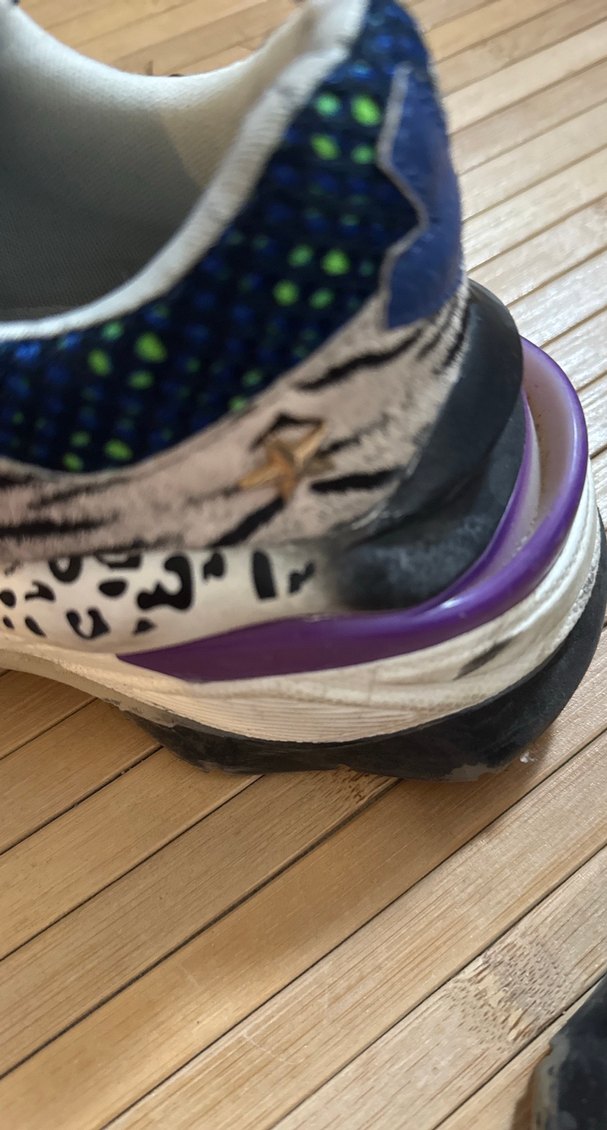 Renkli Yılan Desenli Kadın Spor Ayakkabı marka temsili - Görsel 3