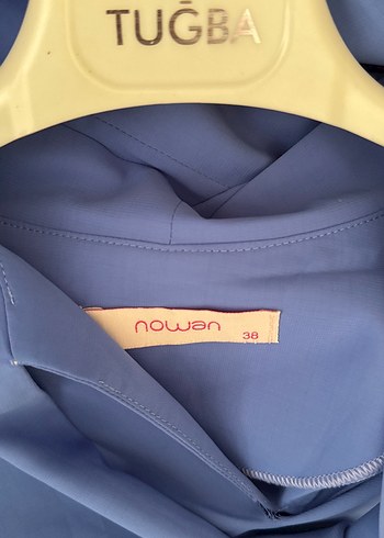 Kadın Mavi Uzun Kollu Salaş Tunik marka resimlerde - Görsel 3