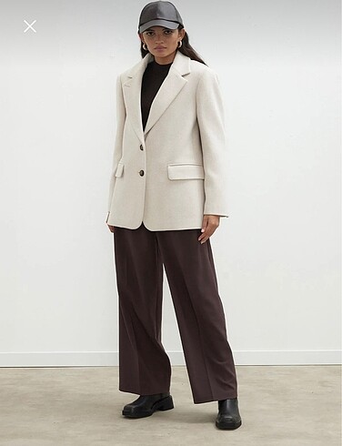 s Beden Manuka kaşe oversize blazer