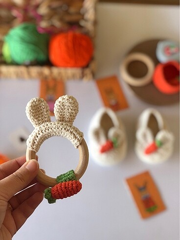 Tasarımcı Amigurumi diş kaşıyıcı