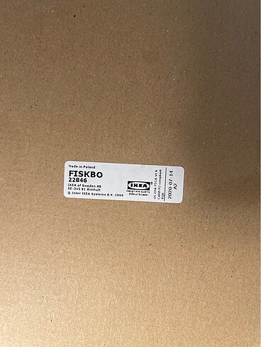 Beden beyaz Renk 3 adet Ikea FISKBO 30x40 beyaz çerçeve