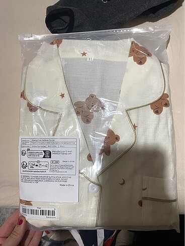 Penti Ayıcıklı uzun kollu kadın pijama takımı