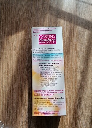 Loreal Paris renk açıcı jel casting sunkiss