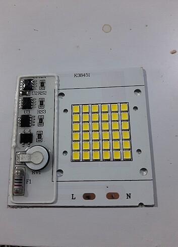 5 ADET 220 V 50 WATT LED PROJEKTÖR ÇİP BEYAZ 