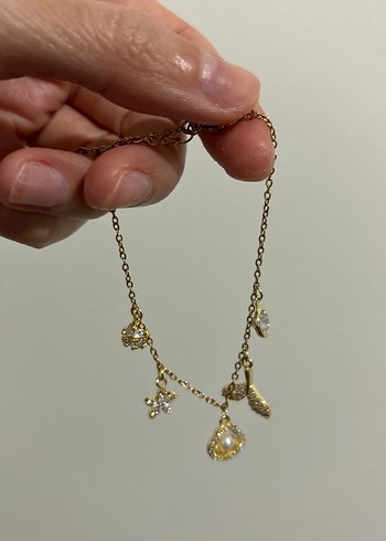 Çelik Charmlı Bileklik - Görsel 2