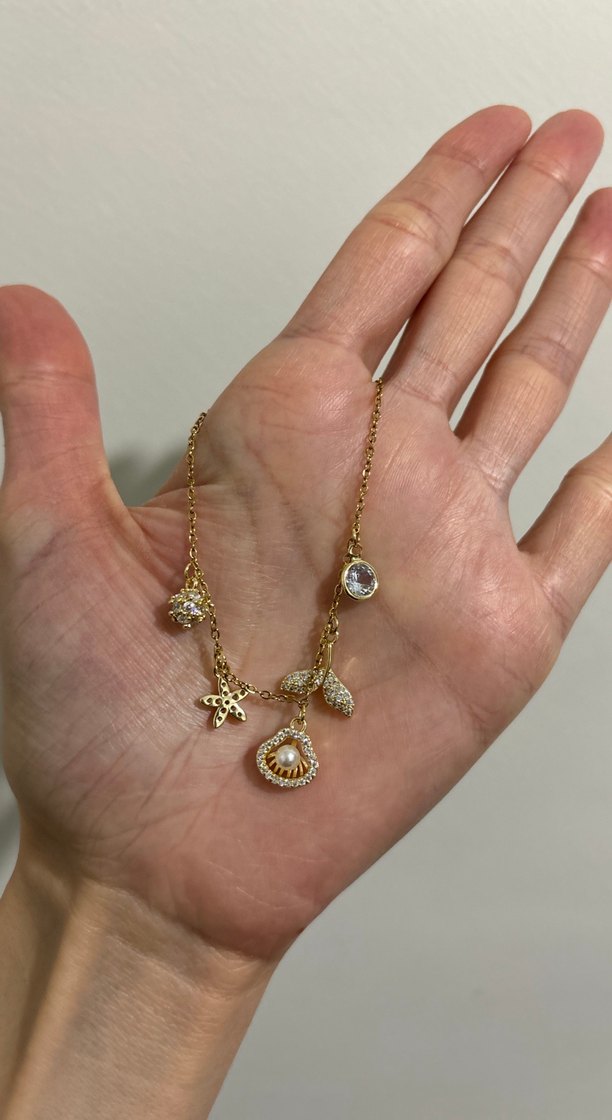 Çelik Charmlı Bileklik - Görsel 5