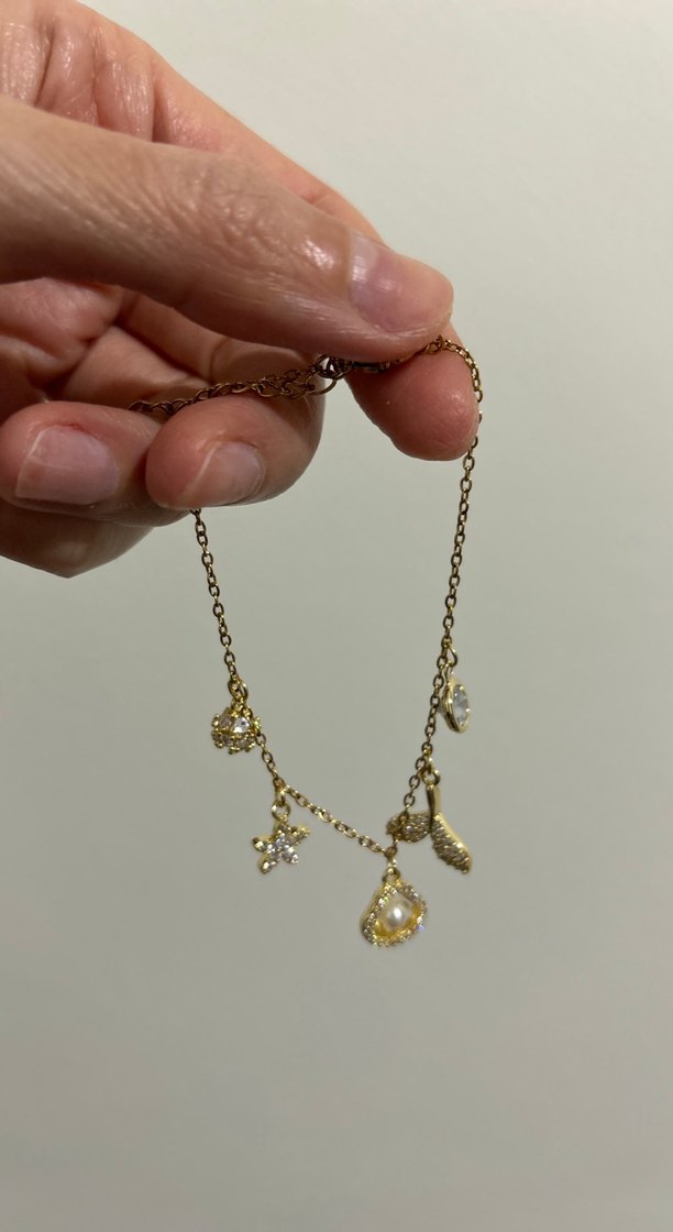 Çelik Charmlı Bileklik - Görsel 2