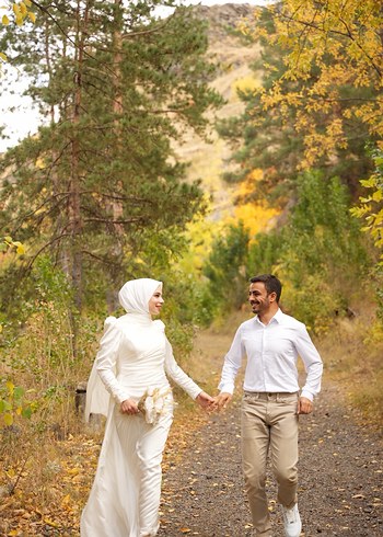 Nikah elbisesi tesettür