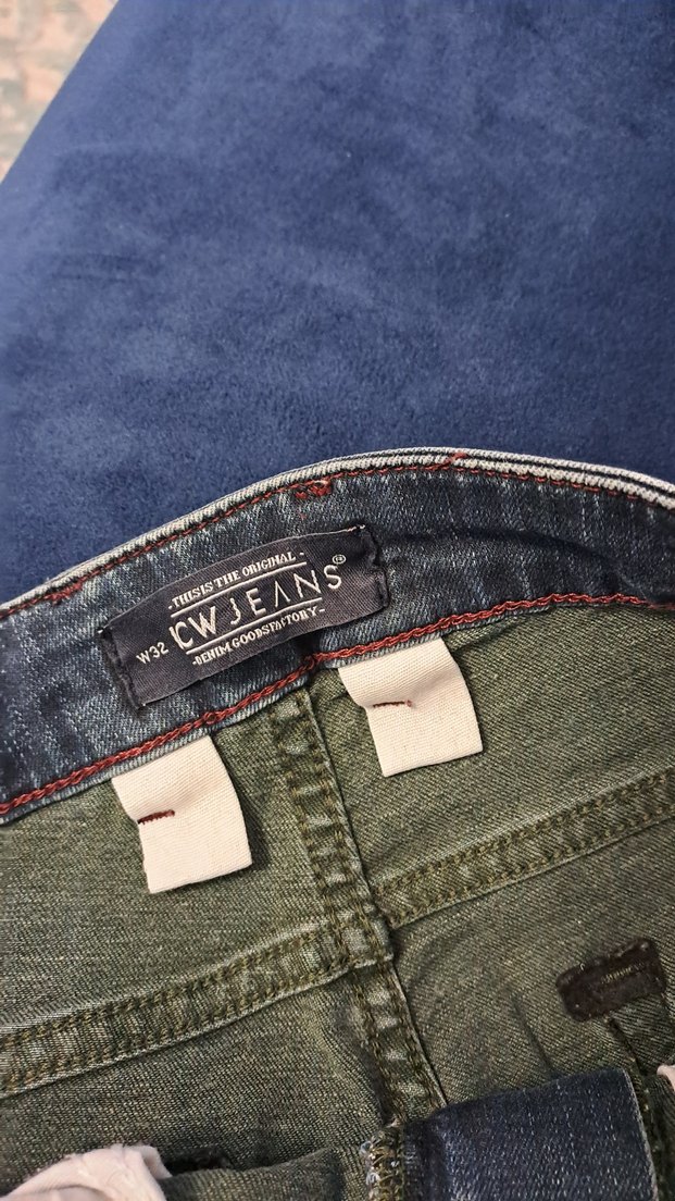 Erkek Lacivert Denim Mini Şort - Görsel 4