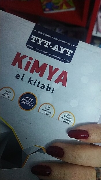 diğer Beden beyaz Renk Tyt ayt kimya limit el kitabı