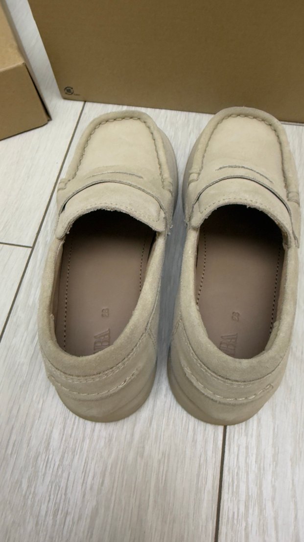 Bej Süet Erkek Çocuk Loafer Ayakkabı - Görsel 3