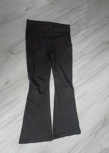Gevşek Kesim Siyah Hamile Pantolonu
