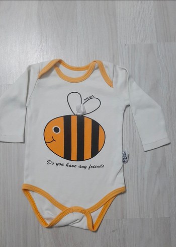 Bebek Erkek Kolsuz Pamuklu Body Seti - Görsel 6