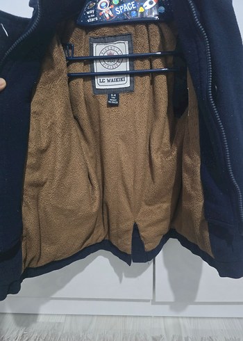 Erkek Çocuk Düğmeli Koyu lacivert Ceket - Görsel 3