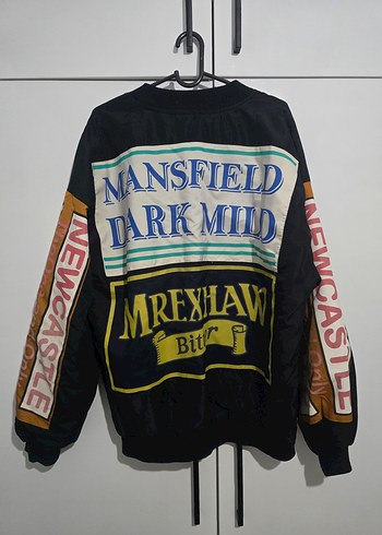 Siyah Fermuarlı erkek Street Wear Ceket - Görsel 2