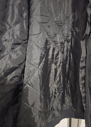 Siyah Fermuarlı erkek Street Wear Ceket - Görsel 4