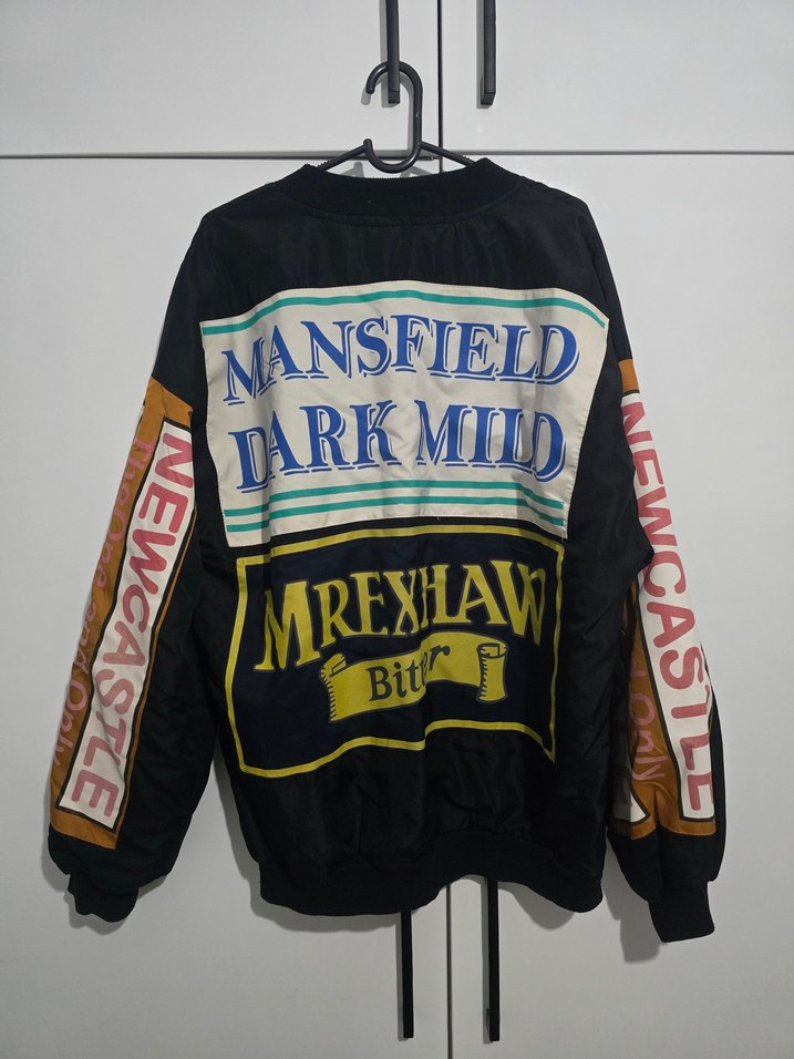 Siyah Fermuarlı erkek Street Wear Ceket - Görsel 2