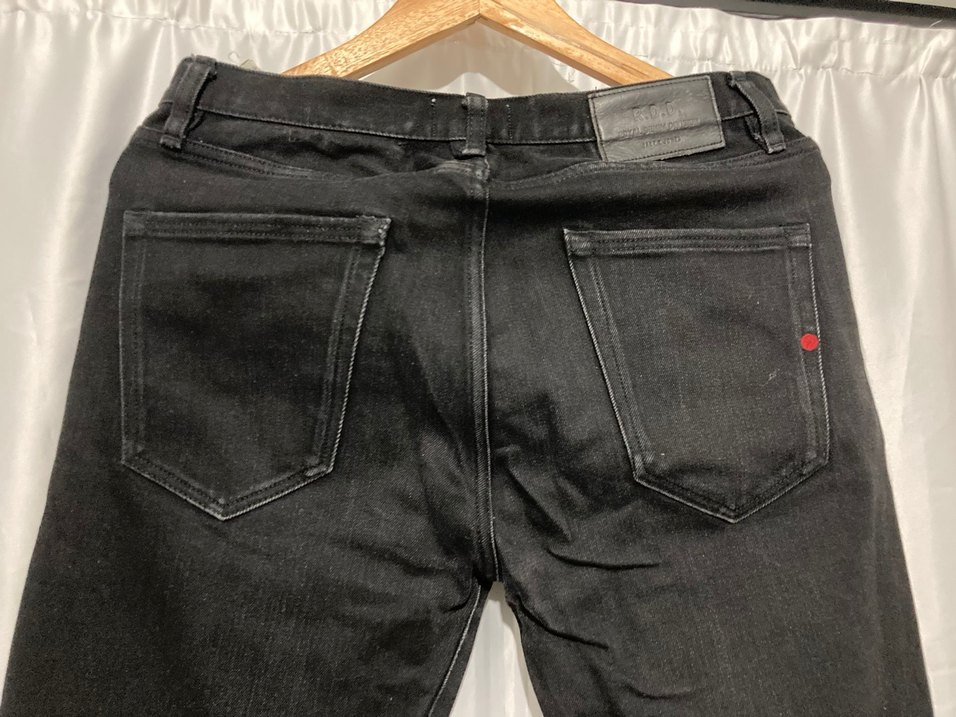 Jack Jones Düğmeli Siyah Erkek Kot Pantolon - Görsel 2