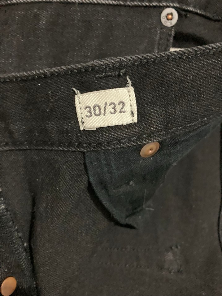 Jack Jones Düğmeli Siyah Erkek Kot Pantolon - Görsel 3