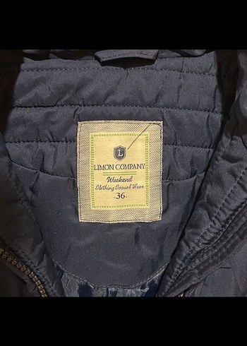 Limon Company Koyu Mavi Fermuarlı Kadın Yelek - Görsel 2