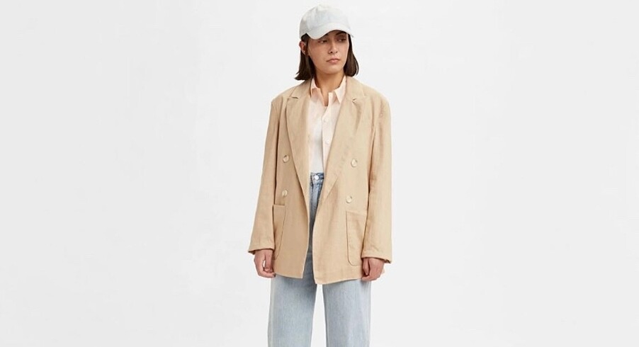 Levis Levis Keten Oversize Blazer