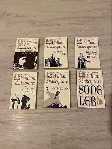  William Shakespeare Kitapları