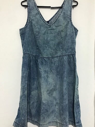 Ltb jeans kot elbise L