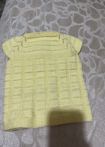 El Örgüsü Bebek Yeleği - Görsel 3